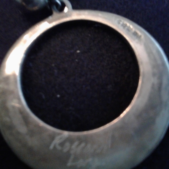 SOLD Native American Turquoise Malachite Earrings - Picture 8 of 8